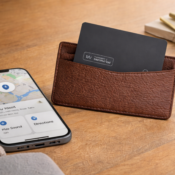 Smart tracking device and wallet setup